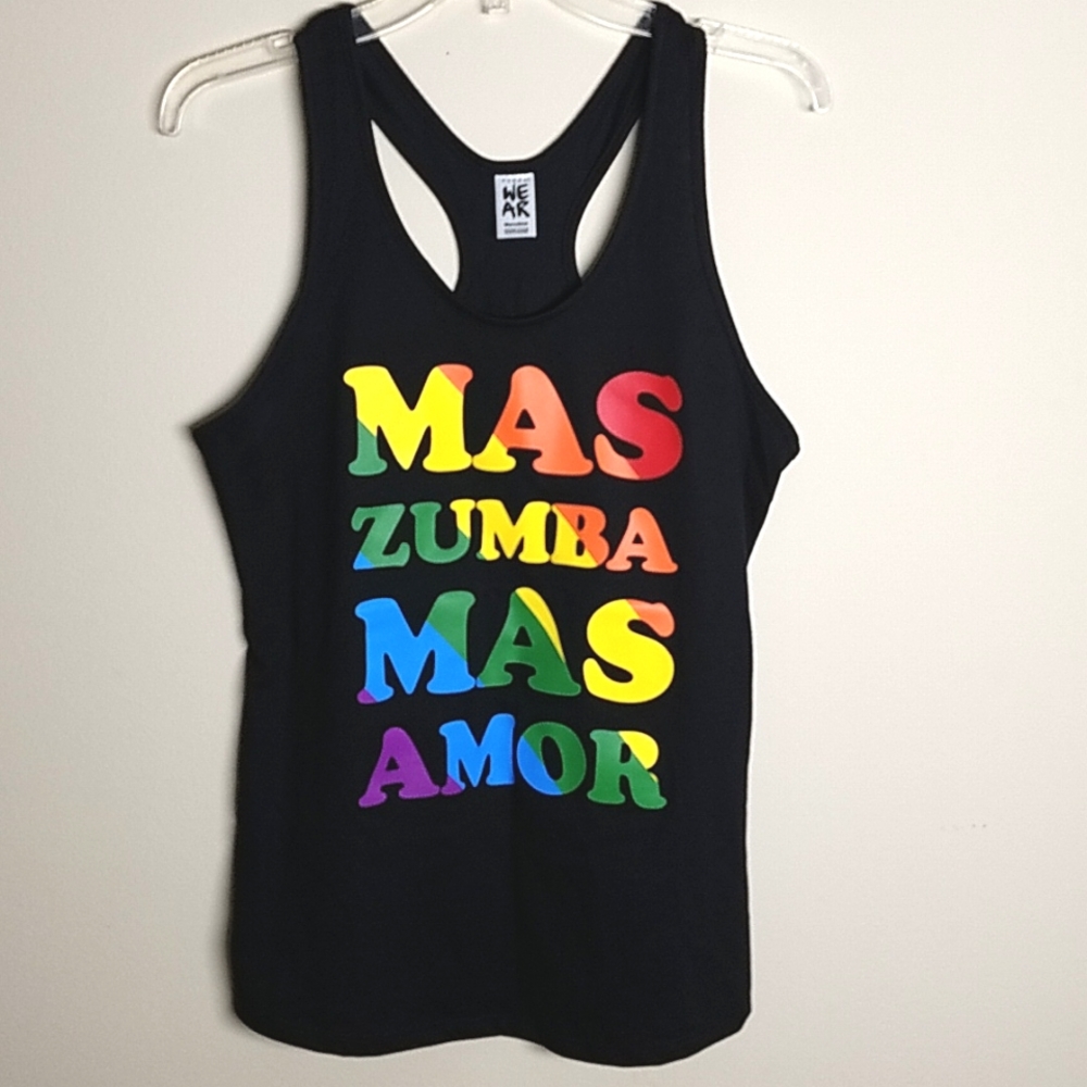 ZUMBA Fitness Tank,size M